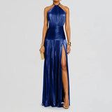 Phatbird Halter Maxi Sleeveless  Dress