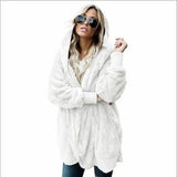 Phatbird oversized hooded fleece cardigan in plush double-sided fleece - view 11