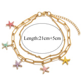 Phatbird Waterproof Starfish & Seashell Bracelet