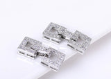 Phatbird 18K Gold Inlaid Zircon Clasps
