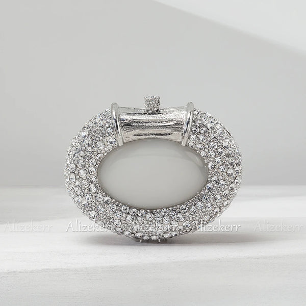 Phatbird Oval Shaped Crystal Bag