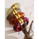 Phatbird Chunky Multicolor Acrylic Statement Bangle