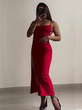 Phatbird Siren Slate Bodycon Maxi Dress