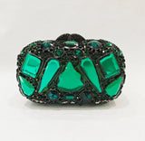 Phatbird Big Rhinestone Gem Clutch Purse