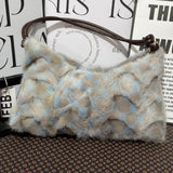 Real Fur Shoulder Bag Women
