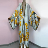 Afro Boho Batwing Kimono Maxi Holiday