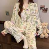Phatbird Women Style Pink Bow Pajama Set