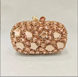 Phatbird Big Rhinestone Gem Clutch Purse