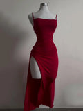 Phatbird Siren Slate Bodycon Maxi Dress