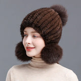 Luxury Mink Fur Beanie