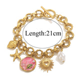 Phatbird Waterproof Starfish & Seashell Bracelet