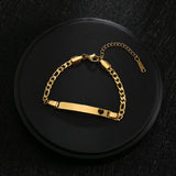 Phatbird Gold-Tone Stainless Steel Chunky Chain Bracelet