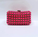 Phatbird Big Rhinestone Gem Clutch Purse