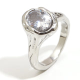 Phatbird Luxury Irregular Stainless Steel Ring