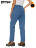 Blue Grey Fleece Lined Ski Pants