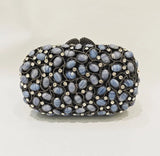 Phatbird Big Rhinestone Gem Clutch Purse