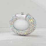 Phatbird Oval Shaped Crystal Bag