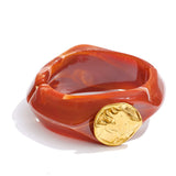 Phatbird Multi-Color Wide Resin Bracelet
