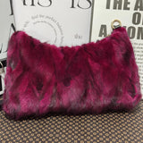 Real Fur Shoulder Bag Women