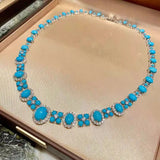 Phatbird Turquoise 925 Sterling Silver Jewelry Set