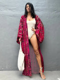 Tie-Dye Kimono Beachwear