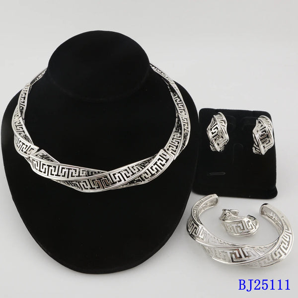 Phatbird African Bridal Gold Set