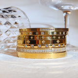 The Phatbird Tarnish-Free Cubic Zirconia Bangle