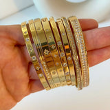 The Phatbird Tarnish-Free Cubic Zirconia Bangle