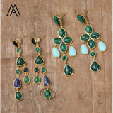 Phatbird Gem Stone Earrings