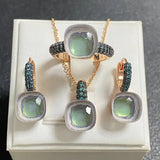 Phatbird 3Pcs Crystal Jewelry Set for Women