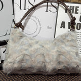 Real Fur Shoulder Bag Women