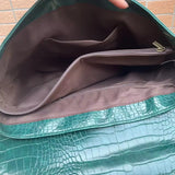 Phatbird Crocodile pattern leather handbag