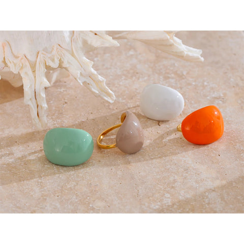 Phatbird Multi-Color Enamel Ring