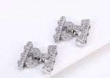 Phatbird 18K Gold Inlaid Zircon Clasps
