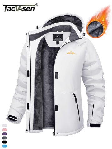 Fleece Lined Snow Parka Jacket