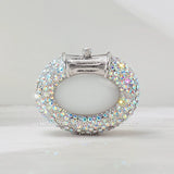 Phatbird Oval Shaped Crystal Bag