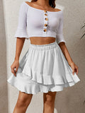 Phatbird Ruffle High Waist Mini Skirt – Phatbird – view 9