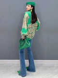 Phatbird Sequin Floral Blouse