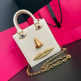 Phatbird Red Smiling Face Crossbody Bag