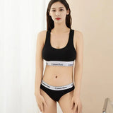 Women's Bra Set  with Steel Ring Design Traditional Style Gathered Nylon Fabric Cotton Lining Luxury Bra Set