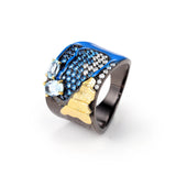 Phatbird Gem’s Ballet Handcrafted 925 Sterling Silver Ring