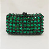 Phatbird Big Rhinestone Gem Clutch Purse