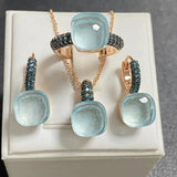 Phatbird 3Pcs Crystal Jewelry Set for Women
