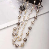 Phatbird Camellia Pearl Layered Necklace