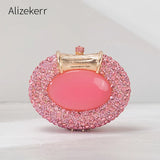 Phatbird Oval Shaped Crystal Bag