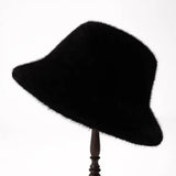 Fluffy Faux Fur Bucket Hat