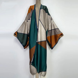 Afro Boho Batwing Kimono Maxi Holiday