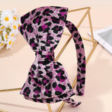 Double-Layer Velvet Bow Headband
