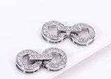 Phatbird 18K Gold Inlaid Zircon Clasps