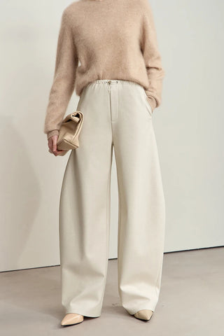 Smart Classic Drawstring Baggy Trousers
